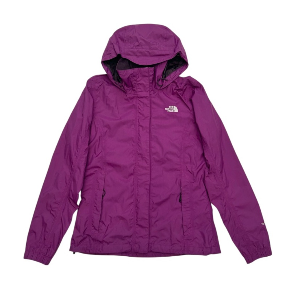 The North Face Women's Resolve HyVent Rain Jacket in Purple